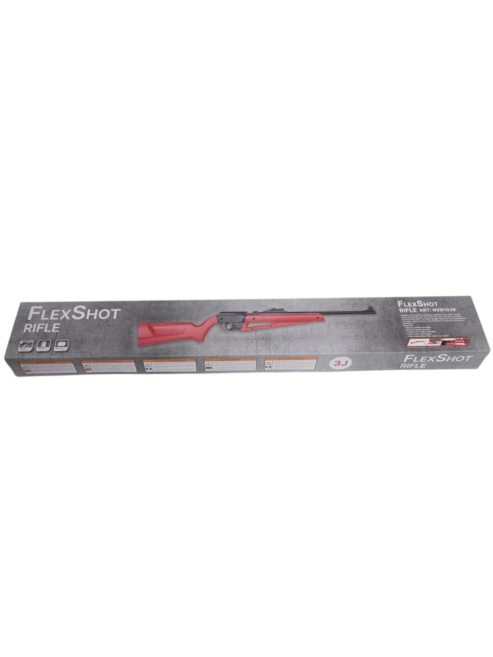 Винтовка пневматическая Borner Flex Shot Multi-Pump, Red кал. 4,5 мм (3 дж)