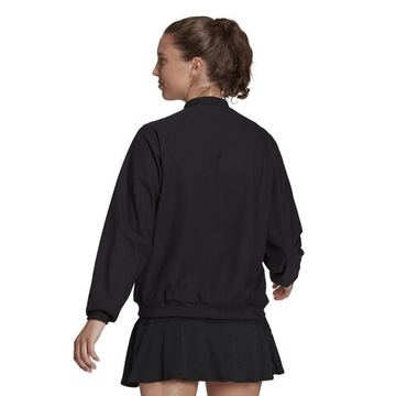 Женская Кофта теннисная Adidas W Woven Jacket - черный