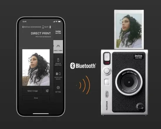 Fujifilm Instax Evo - фотоаппарат моментальной печати(black)