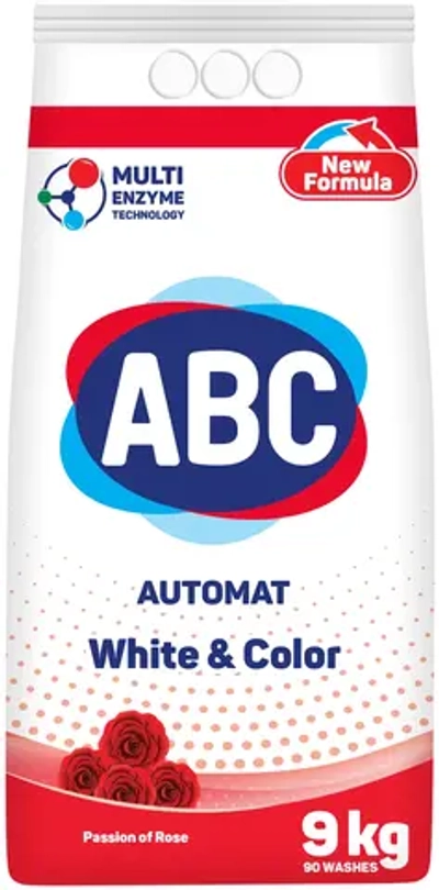 ABC Стиральный порошок Роза 9кг