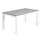 ATTA Стол 140 (200) x90 белый, керамика