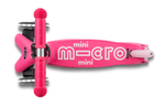 Самокат Mini Micro Deluxe складной LED розовый