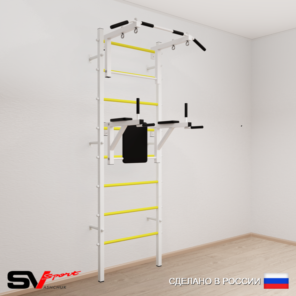 Шведская стенка Sv Sport усиленная 603 (Турник стандарт/Брусья)