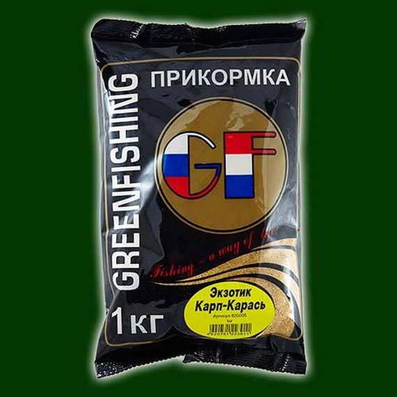 Прикормка GF 1кг КАРП/КАРАСЬ Тутти-Фрутти