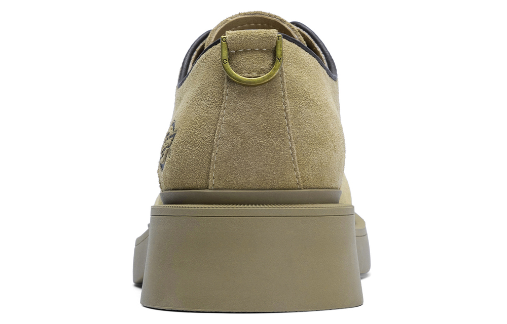 Dickies Cow Split Leather Work Boots Unisex Khaki