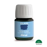 Краска акриловая для стекла Glass, 30 мл, Darwi, 600 зеленый