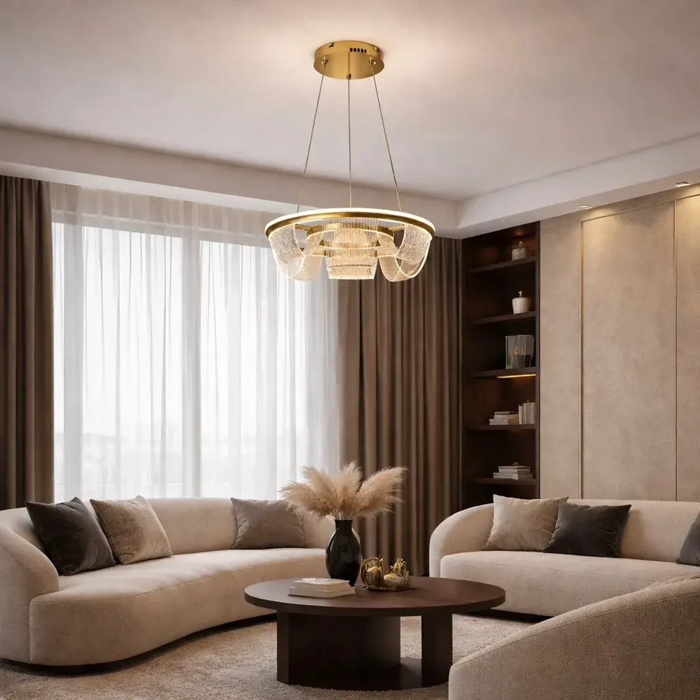 Подвесной cветильник LED4U L7706-630 GD