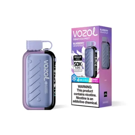 Vozol GEAR ICE & SWEET 50000 - Blueberry Grapefruit (5% nic)
