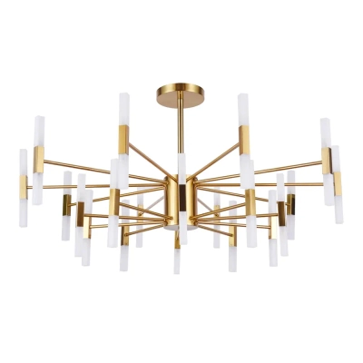 Люстра на штанге Arte Lamp Ramona A7410PL-40PB, 40хG4