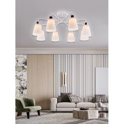 Люстра Rivoli Miley 9192-308 8хЕ27 60 Вт модерн | Rivoli