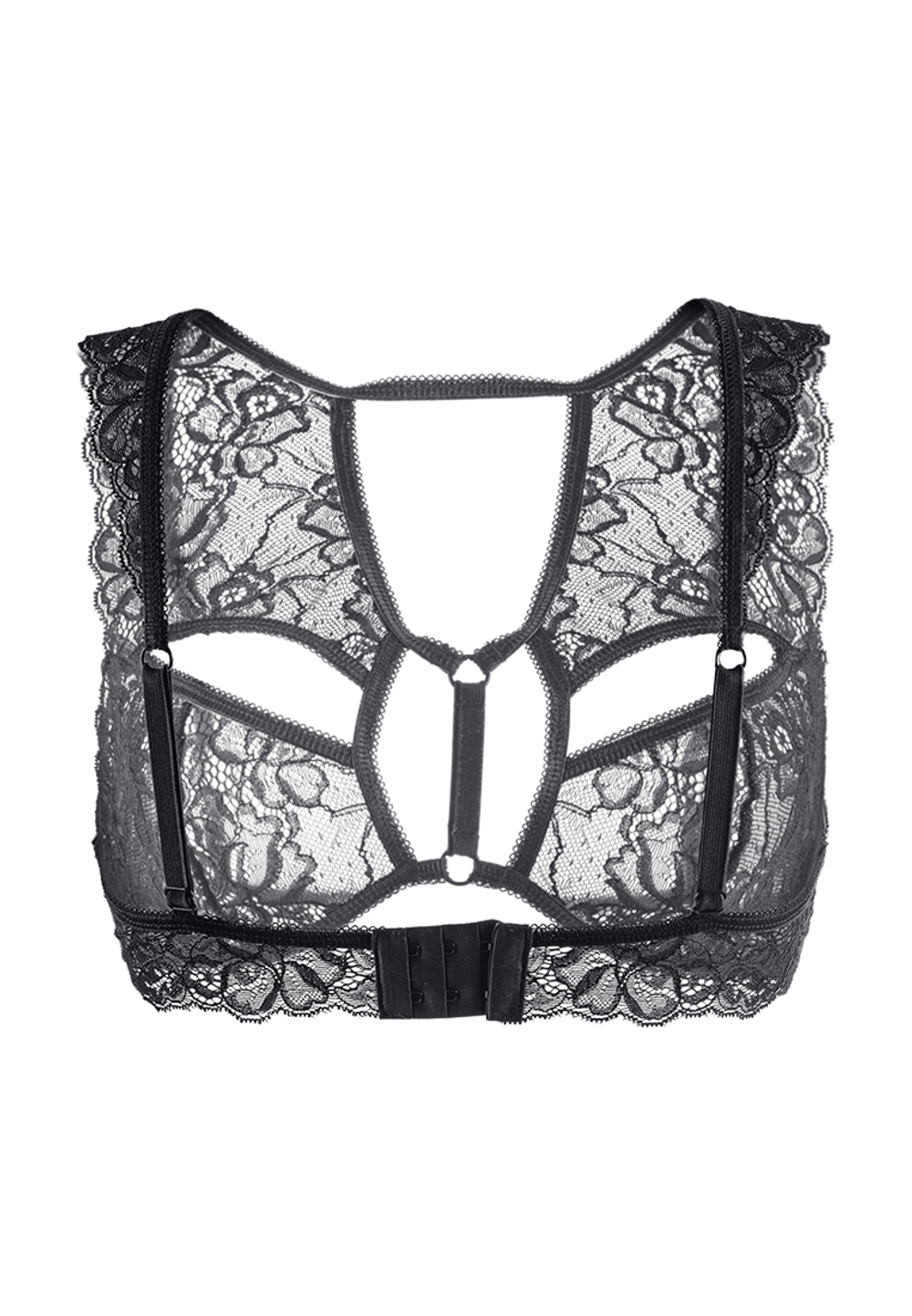 Бралетт кружевной Erolanta Lingerie Collection черный 46-48
