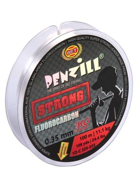 Леска монофильная WFT Penzill FLUOROCARBON Strong 100 м, 0,35 мм