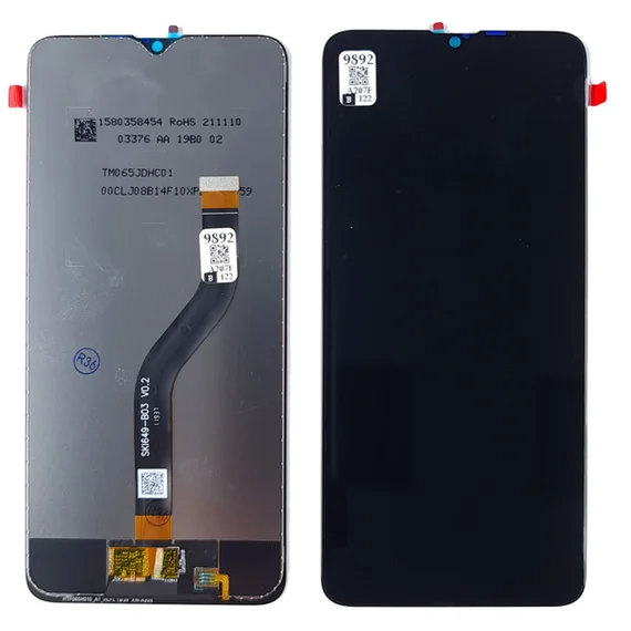 Дисплей для Samsung A207F Galaxy A20s в сборе с сенсором (чёрный) GH81-17774A OR 100