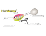 Тейл-спиннер UF Studio Hurricane 47мм 42гр -