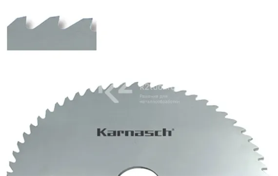 Фреза отрезная твердосплавная с зубьями B-формы Karnasch 15×0,2 арт. 5.6001.015.020
