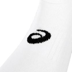 ASICS PED Sports Socks 3 Pack - White, Black