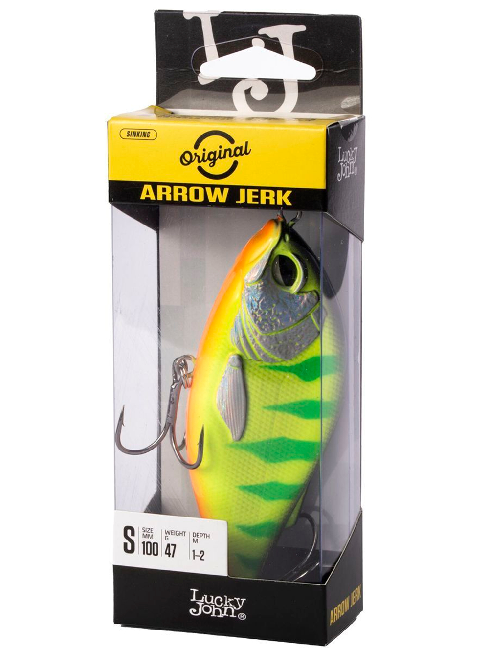 Воблер тонущий Lucky John Original ARROW JERK S 10/019