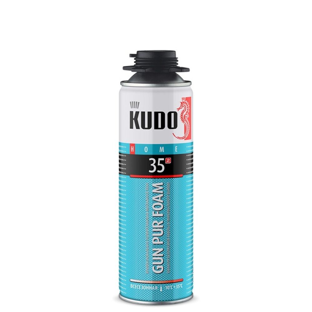 Пена монтажная KUDO HOME профи 35л всесезонная 580г / KUPHP06U35 Пена монтажная KUDO HOME профи 35л всесезонная 580г / KUPHP06U35