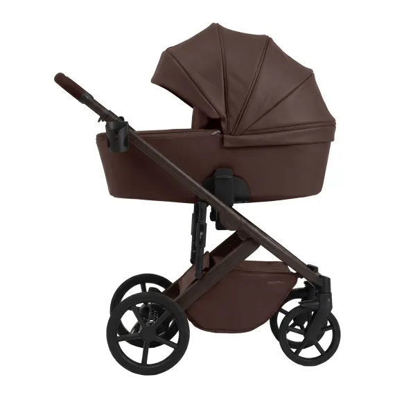Коляска 2 в 1 SBL Dolce Dark Chocolate Leather