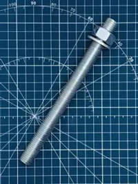 Шпилька анкерная М16х190 к.п.5.8 прочность по ГОСТ
