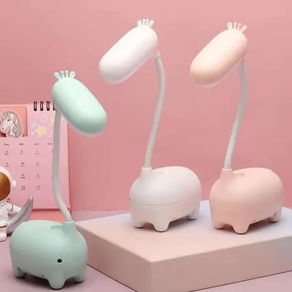 Светильник настольный «Marmalade-Жирафик» LED цвет белый USB
