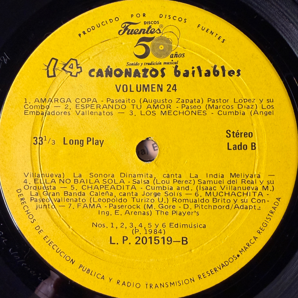 Сборник 14 Cañonazos Bailables Vol. 24 (Колумбия)