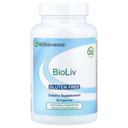 Nutra BioGenesis, BioLiv, 90 капсул