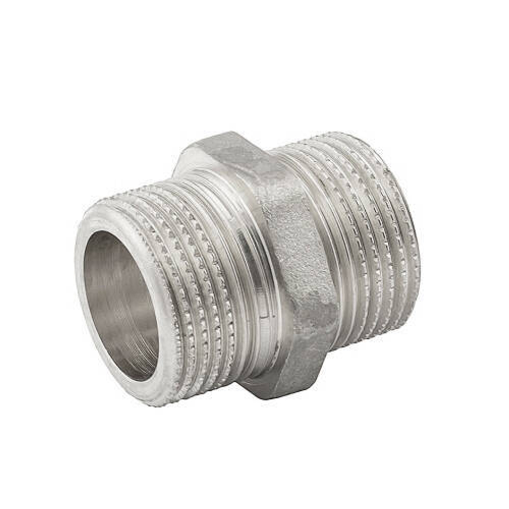 Ниппель ELSEN METALIT EBF15 - 3/4" (резьбовой, латунь с покрытием TIN)