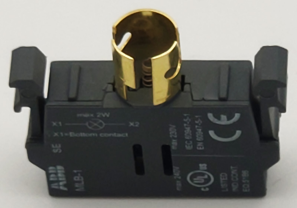 2шт Патрон для ламп и светодиодов ABB MLB-1 1SFA611620R1001
