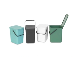 Brabantia Контейнер для мусора Sort & Go 25 л серый EAN 8710755129940