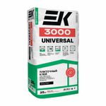 Клей плиточный // плитка/керамогранит // С1 // ЕК 3000 Universal // 25кг
