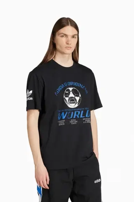 Футболка adidas 90s Football Tee - черный