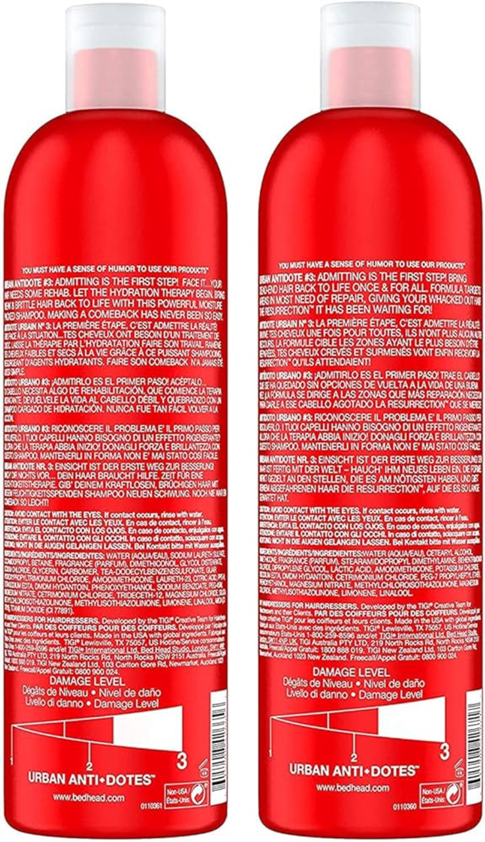 Tigi Bed Head Resurrection - Шампунь & Кондиционер, 750 мл