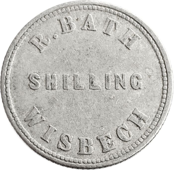 Жетон R.BATH SCHILLING WISBECH Великобритания