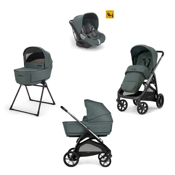 Коляска Inglesina Aptica 3 в 1 Emerald Green Darwin i-Size