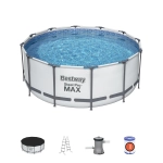 Бассейн каркасный Steel Pro MAX 366*122 см + 3 аксессуара Bestway (56420)