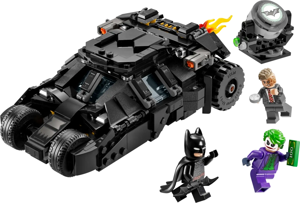 Конструктор LEGO Batman 76303 Бэтмен против Двуликого и Джокера