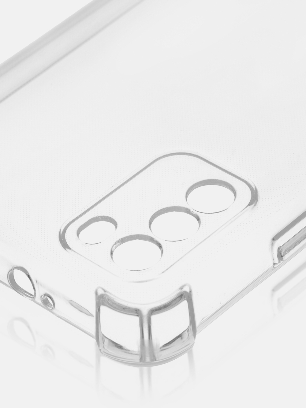 Чехол ROSCO для Poco M3 (арт. XM-PM3-HARD-TPU-TRANSPARENT )