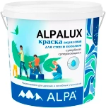 Краска Alpa Alpalux акриловая для стен и потолков база А 5л