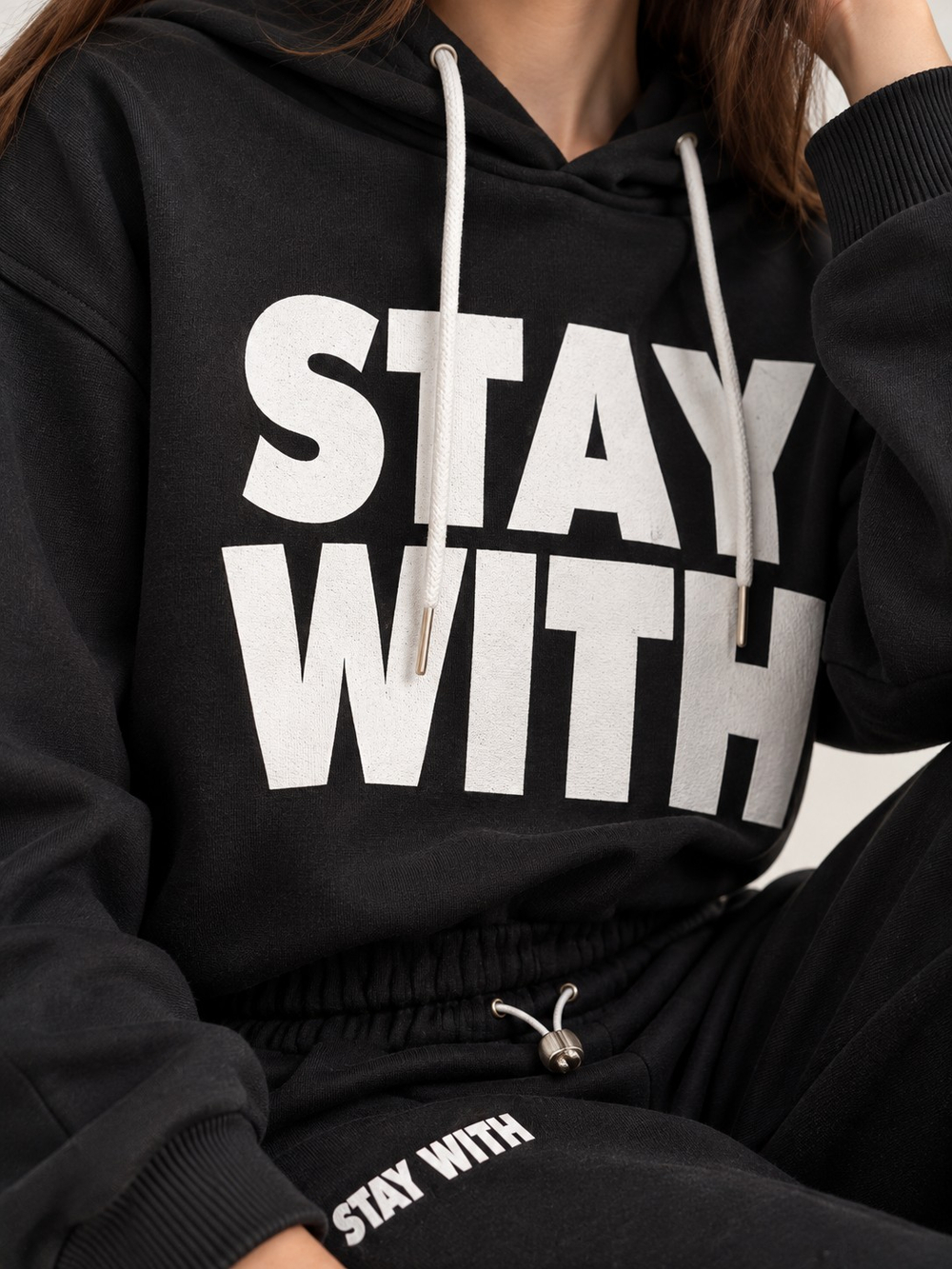 Sevilen Спортивный костюм «Stay With», чёрный, SW-BLACK