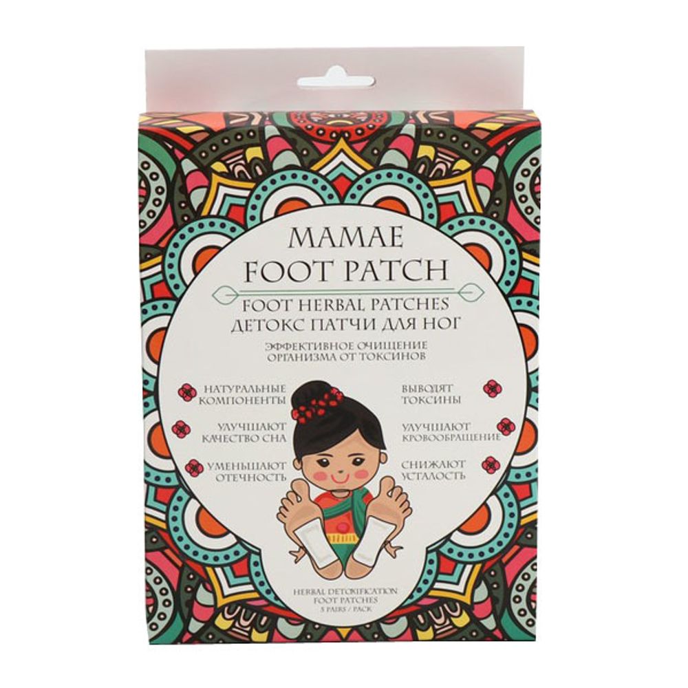 Mamae Патчи для ног 5 пар