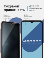 Набор стекол антишпион ROSCO для Samsung Galaxy A23 оптом (арт. SS-A23-FSP-GLASS-SPY-SET2)
