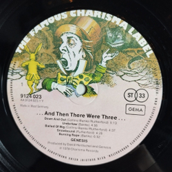Винтажная виниловая пластинка LP Genesis And Then There Were Three (Germany 1978) Down And Out
