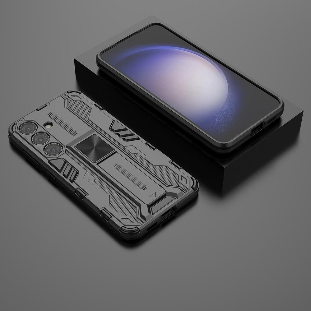 Противоударный чехол с подставкой Transformer для Samsung Galaxy S24