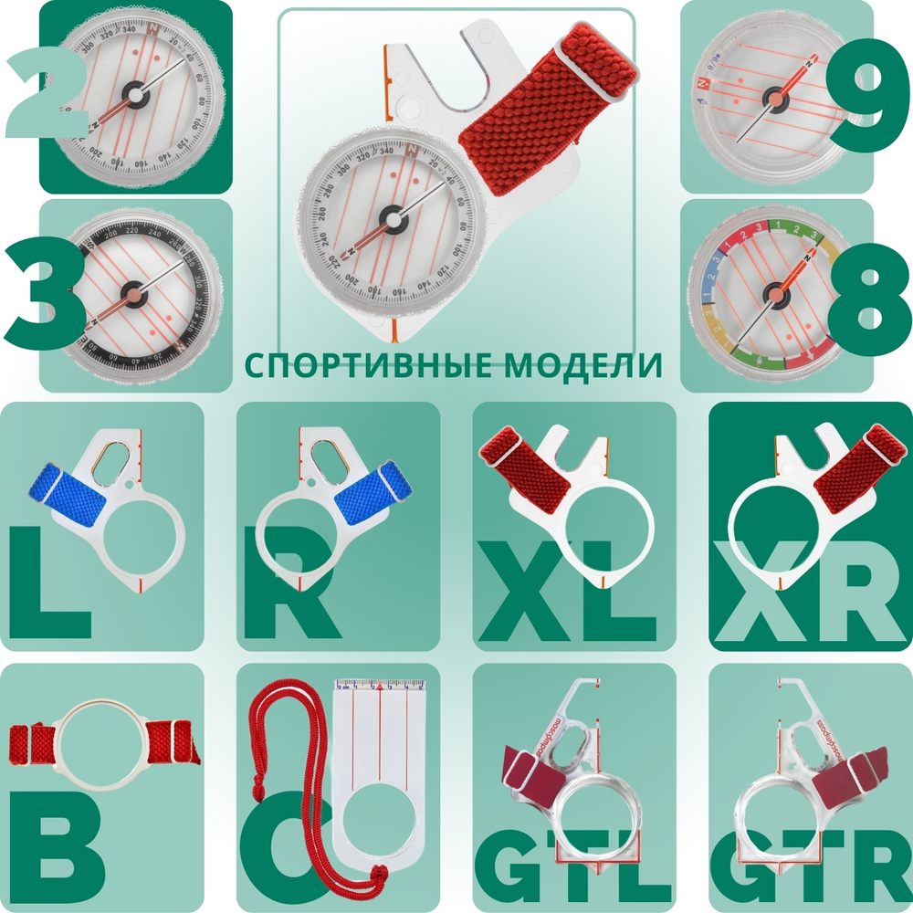 Компас Москомпас жидкостный Модель 2XR
