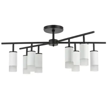 Люстра потолочная 8*GU10 LR7283681 белый/черный Rullo Lightstar