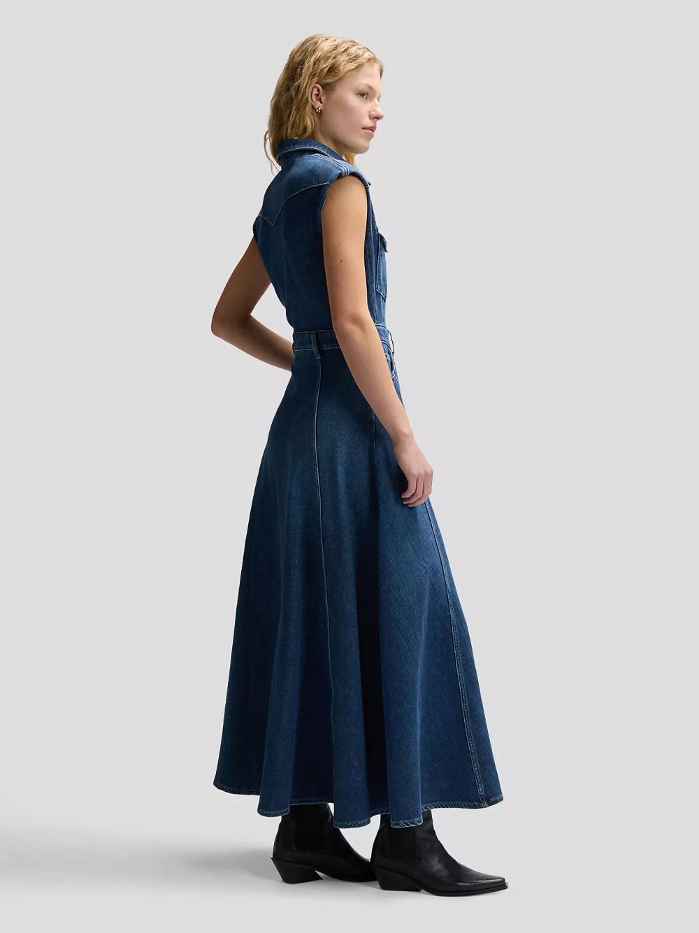 Платье женское LEE MAXI WESTERN DRESS