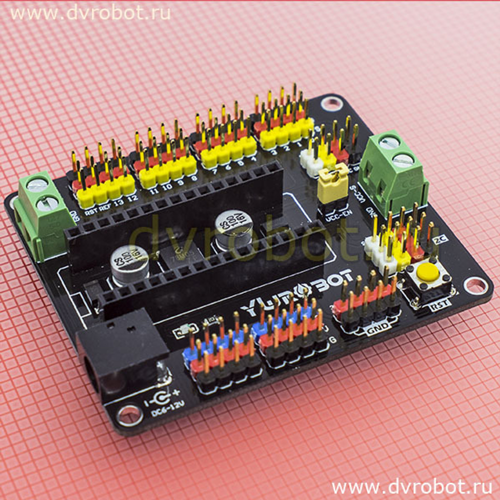 Шилд Nano I/O Shield V2-YwRobot