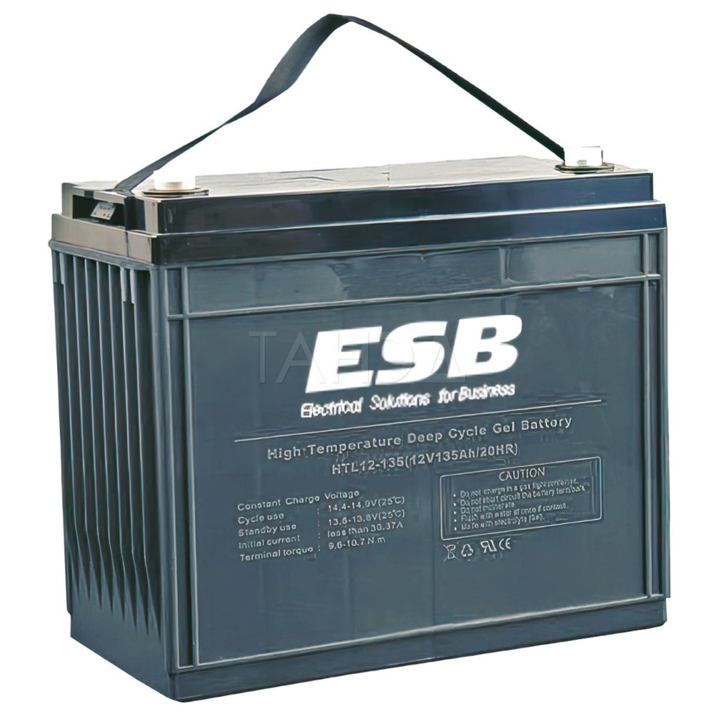 Тяговый аккумулятор ESB HTL12-135 ( 107,5Ач / 12В ) GEL