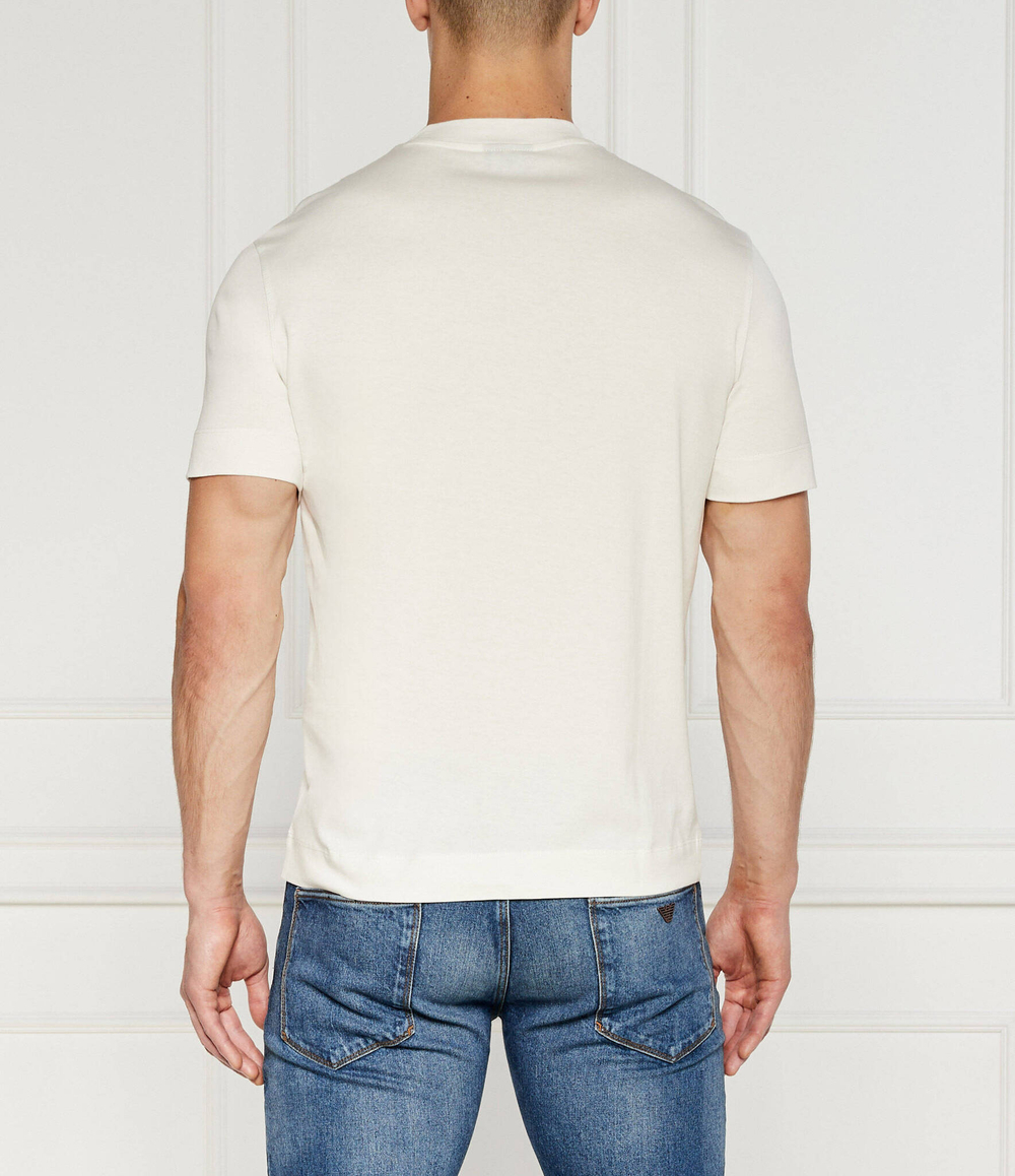 Футболка Emporio Armani - экрю(6D1TC9 1JOCZ)